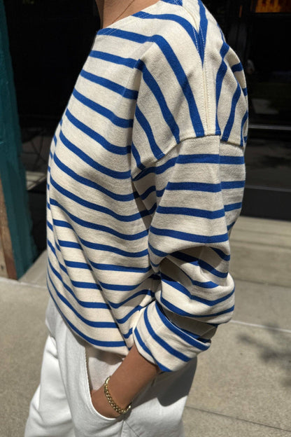 Sailor Top COFFEE STRIPE