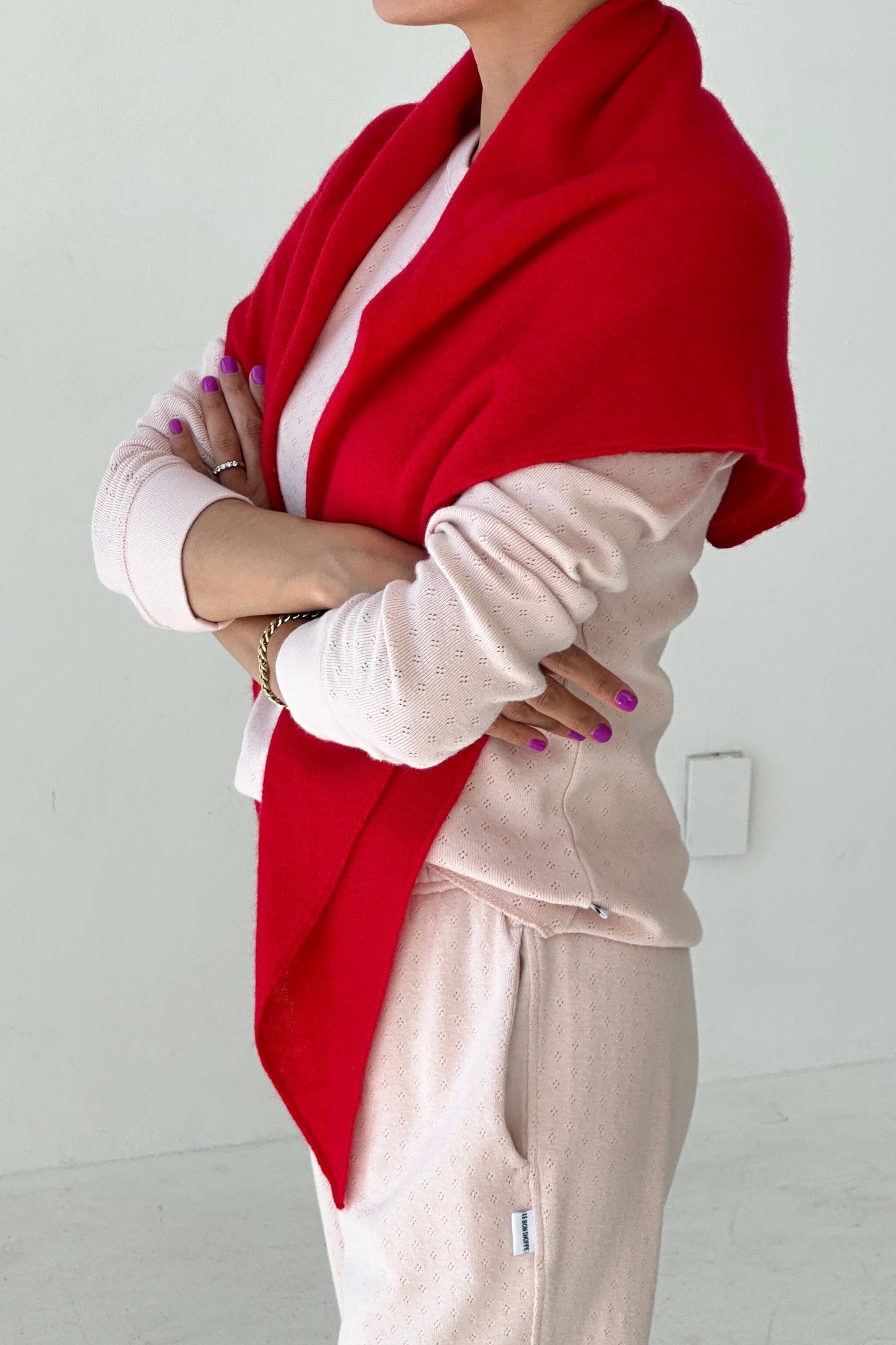 Cashmere Shawl  HT. GREY