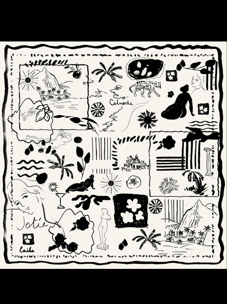 ESCAPE COTTON SCARF
