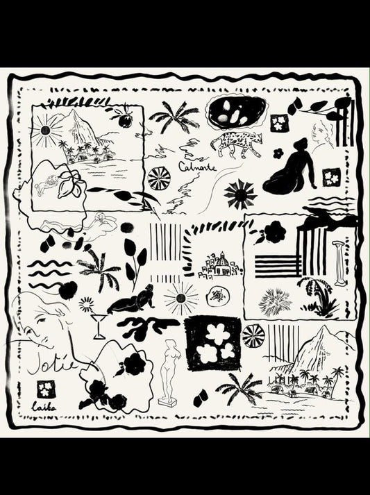 ESCAPE COTTON SCARF
