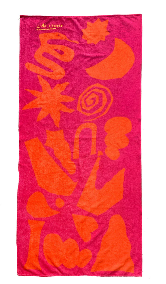 Magenta Towel