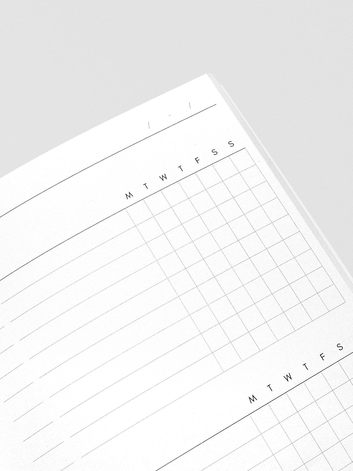 Travel Notebook | A5 Slim: Routine Builder | Beignet