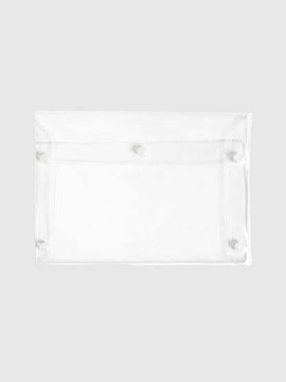 Essentials Pouch | Clear Snaps | Large: Essentials Pouch | Large