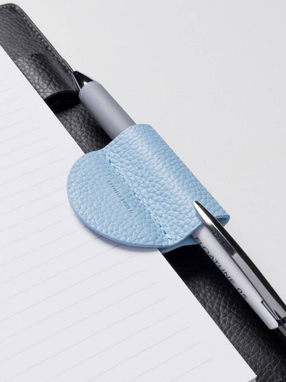 Magnetic Bookmark | Pen Holder | Leather: Bordeaux