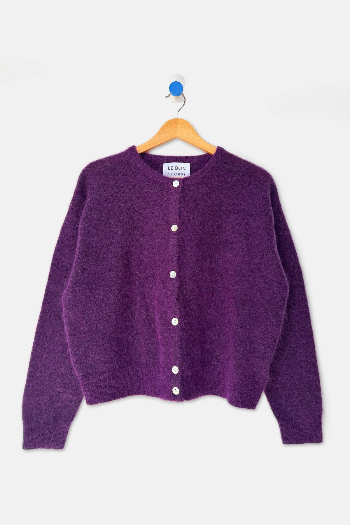 Ayla Mohair Cardigan Onyx