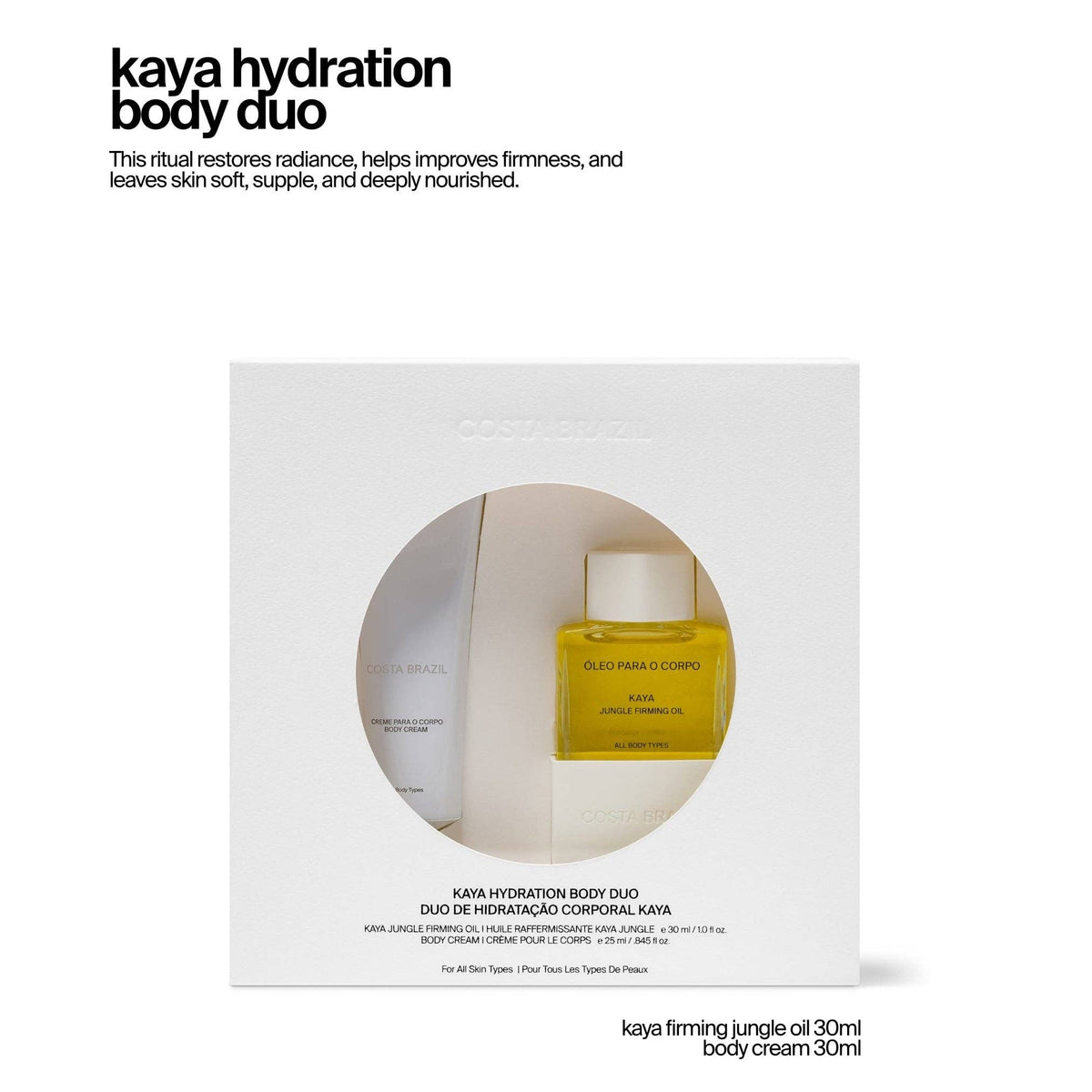 KAYA HYDRATION BODY DUO