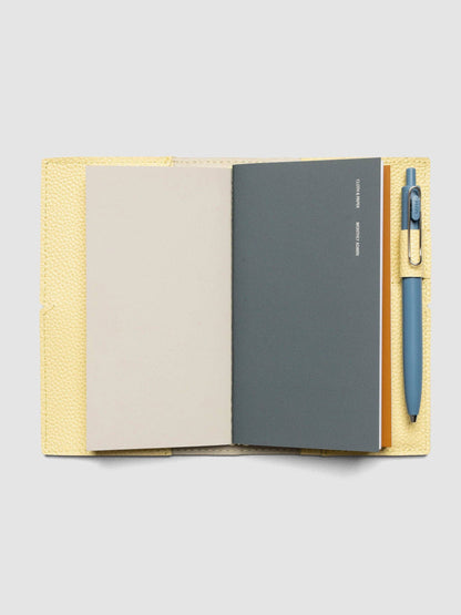 Genuine Leather Travel Notebook Cover | Pocket Plus: Bordeaux