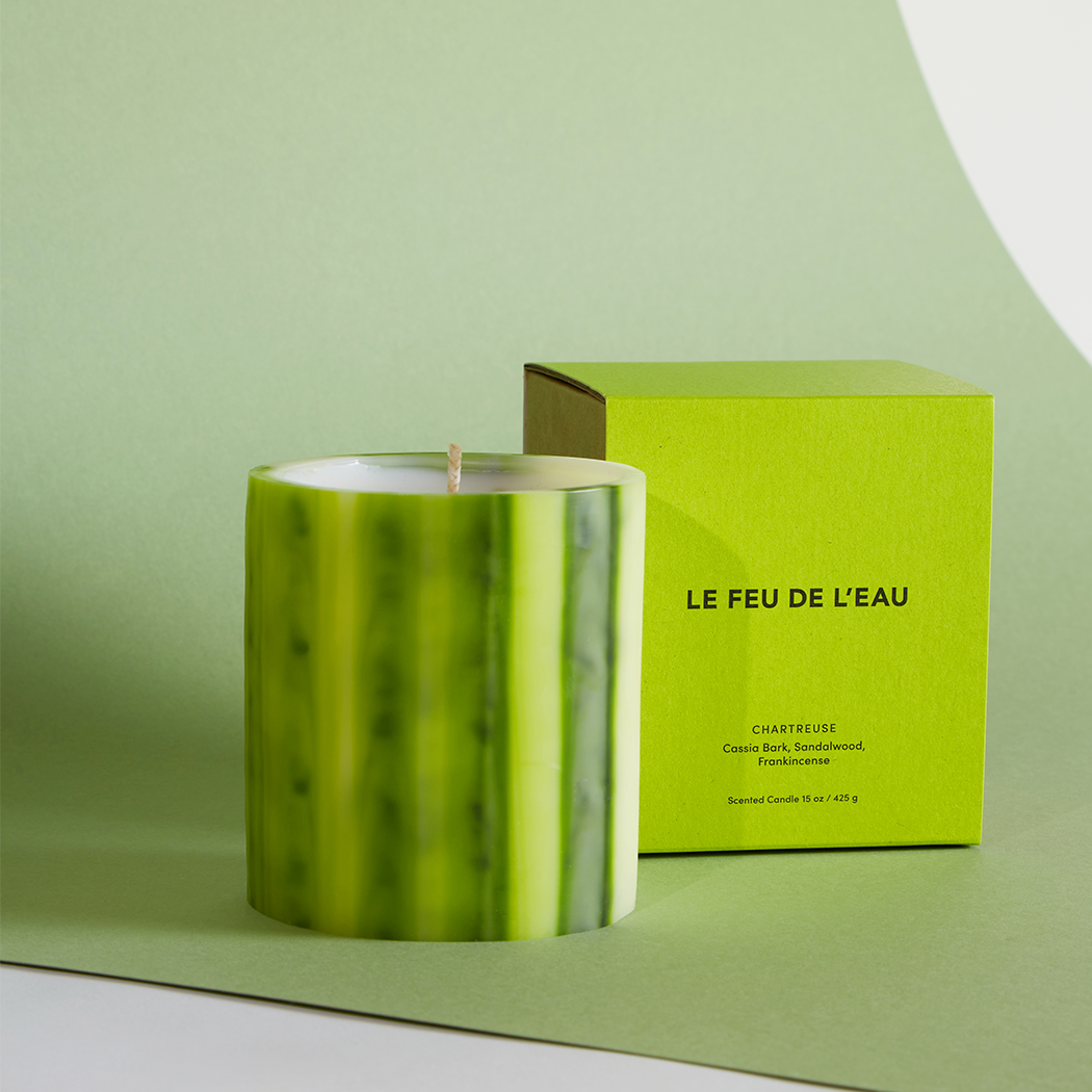Chartreuse, 15oz wax vessel