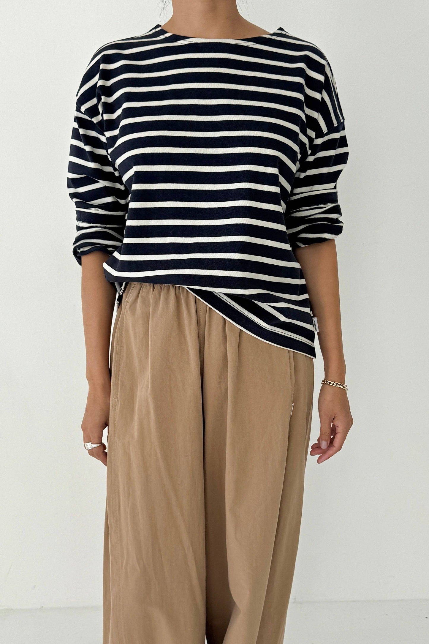 Sailor Top COFFEE STRIPE