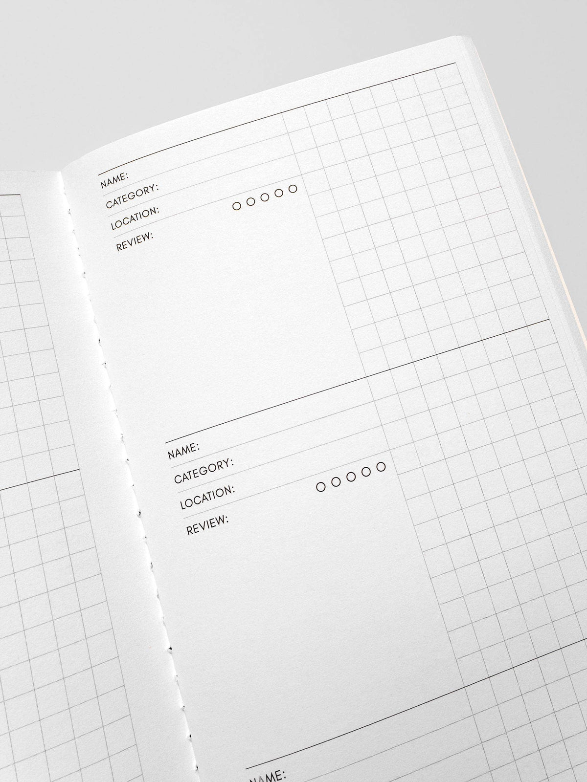 Travel Notebook | A5 Slim: 30 Minute Time Block | Bordeaux