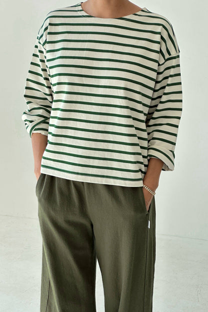 Sailor Top PINE STRIPE