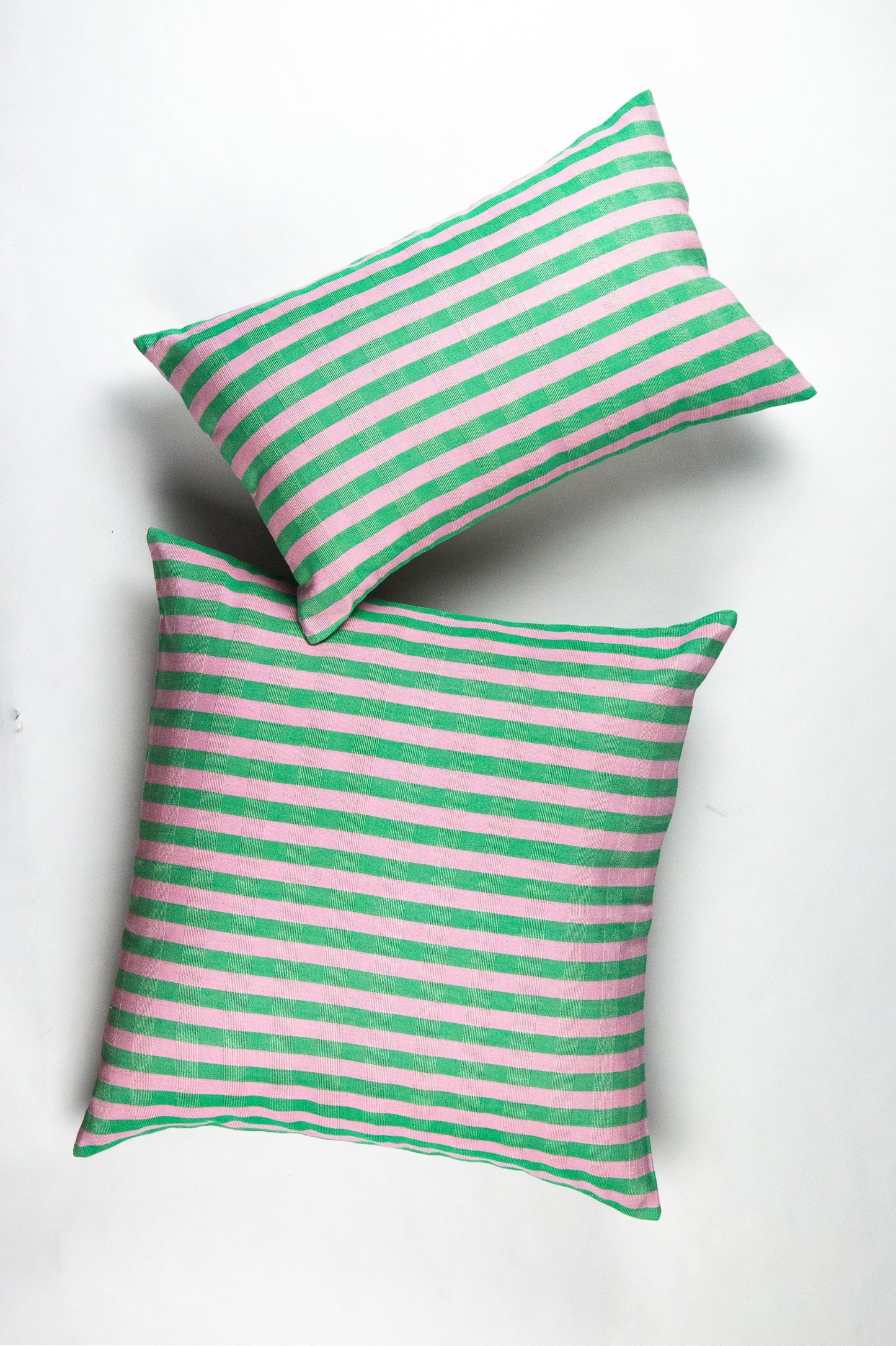 Archive NY Flora Stripe Square Pillow