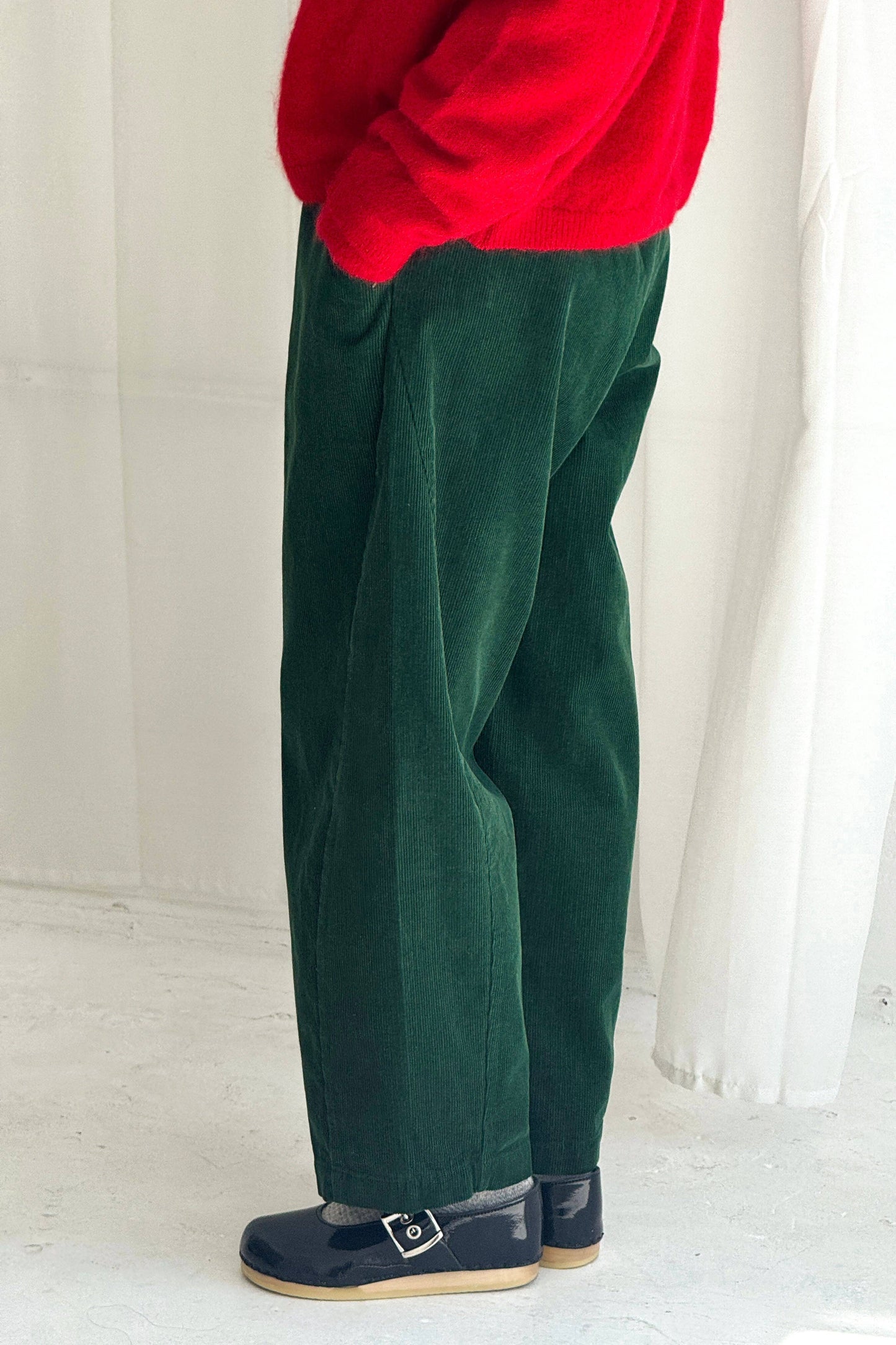 Corduroy Arc Pants Chocolate