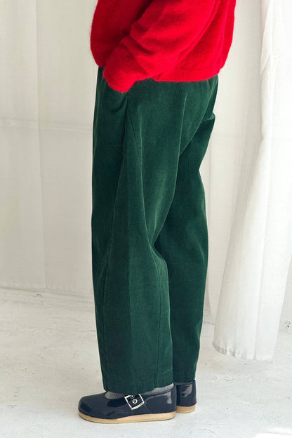 Corduroy Arc Pants Chocolate
