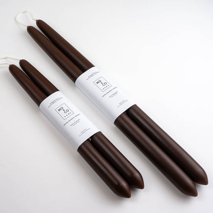 100% Beeswax Dipped Candles | Chestnut: 10 Inch