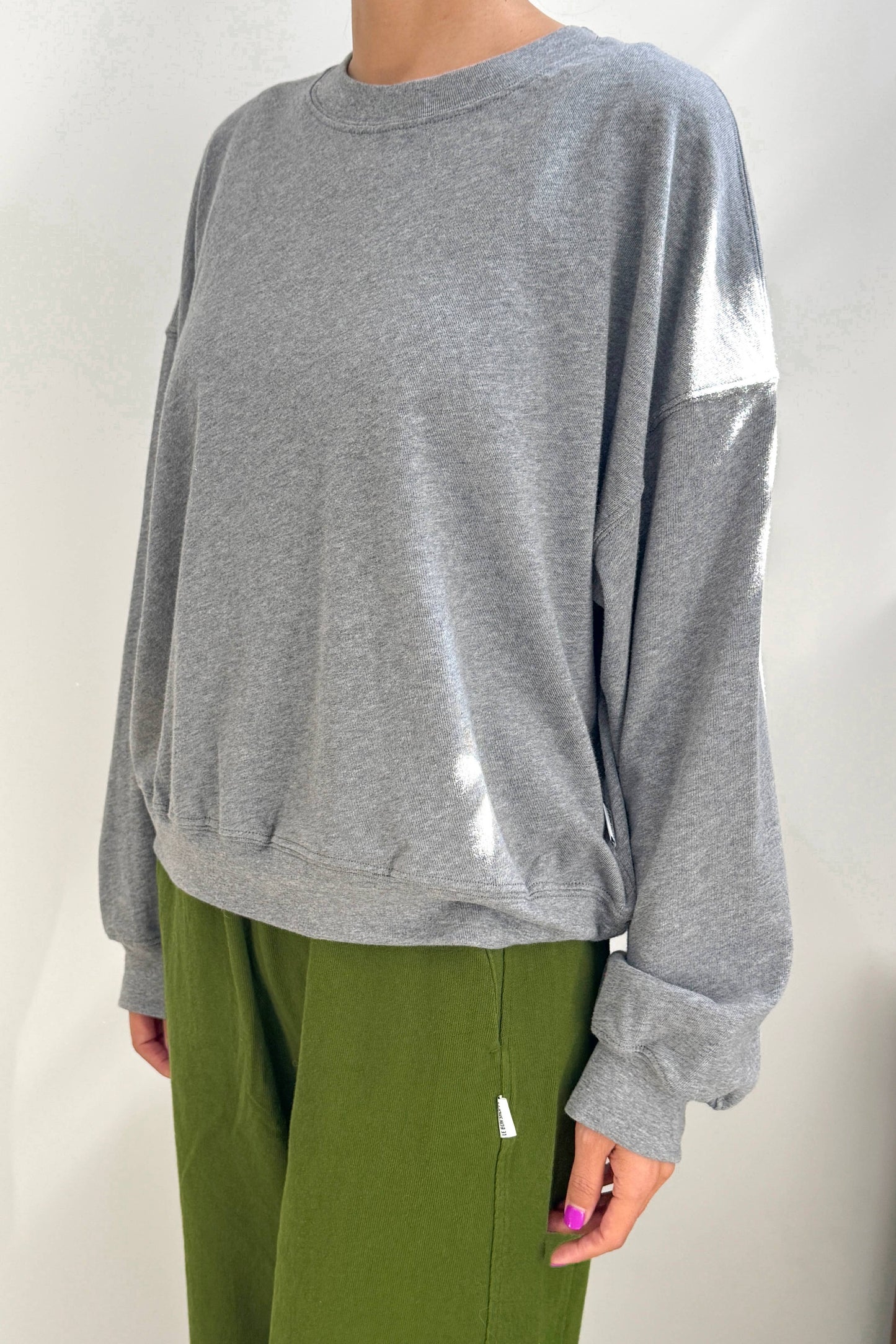 Cali Jersey Sweatshirt Black