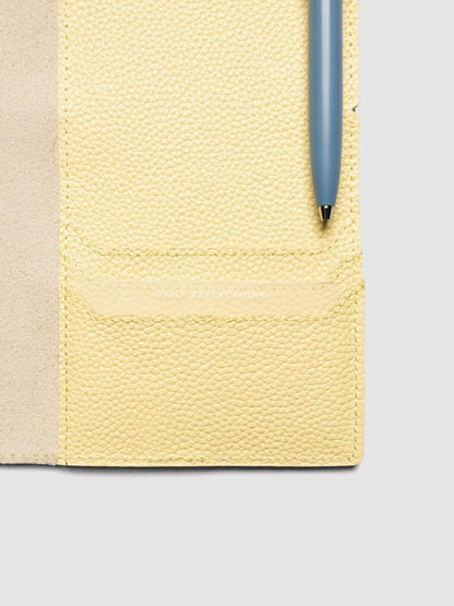 Genuine Leather Travel Notebook Cover | A5 Slim: Bordeaux