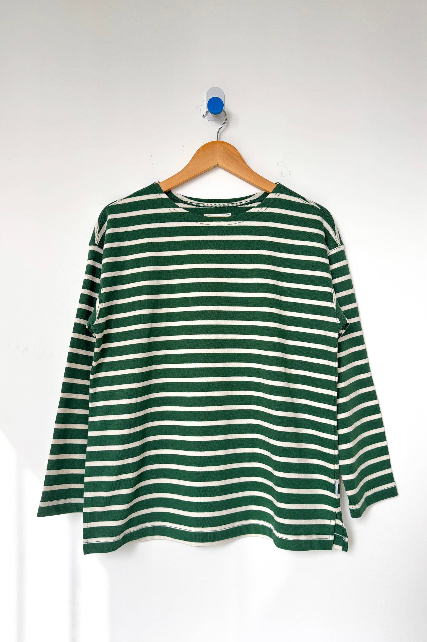 Marseille Top Blue Stripe On Cream