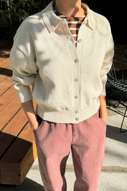 The Club Cardigan Chili