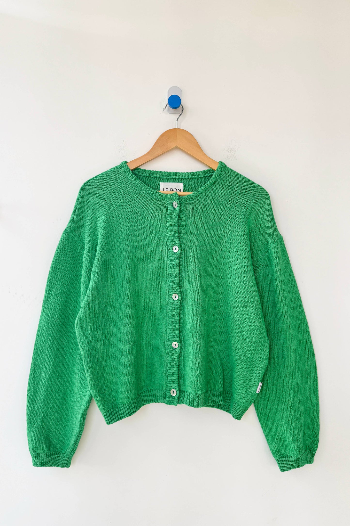 Cotton Leila Cardigan Brown