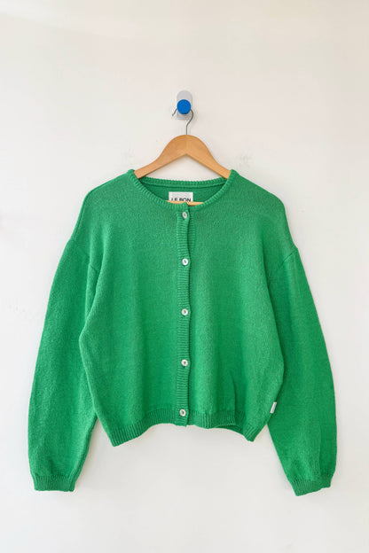 Cotton Leila Cardigan Brown