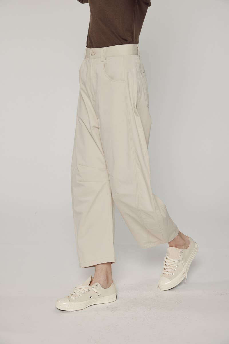 Seamed Barrel Pants