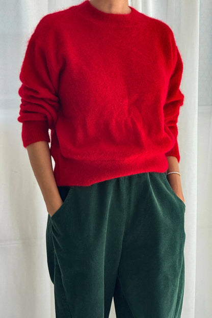 Mohair Red Sweater
