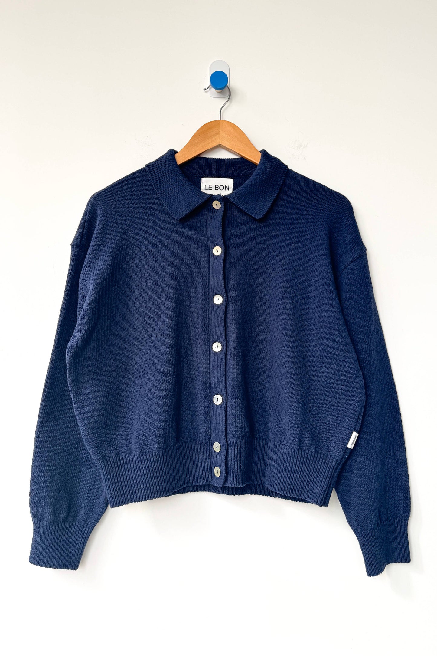 The Club Cardigan navy