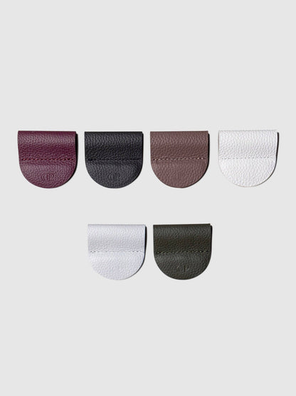 Magnetic Bookmark | Pen Holder | Leather: Bordeaux