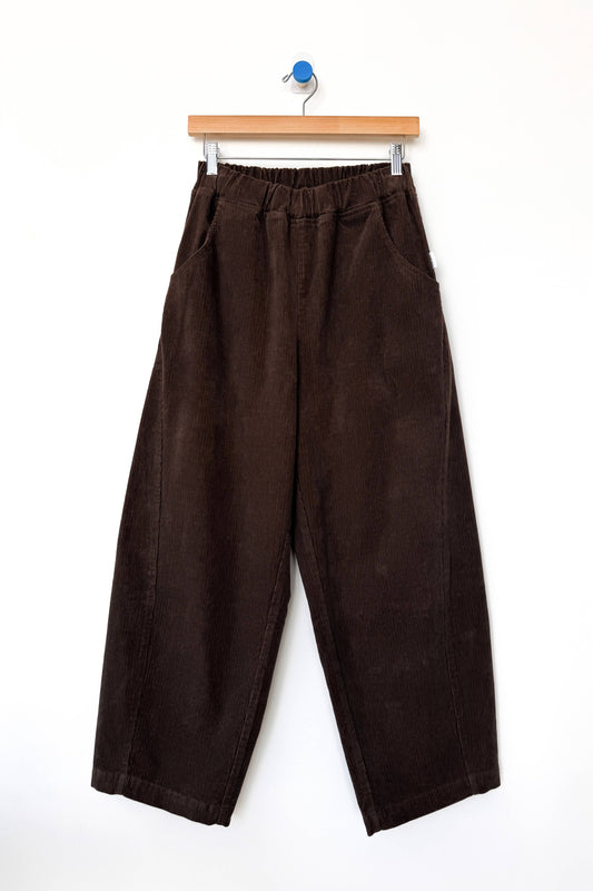 Corduroy Arc Pants Chocolate