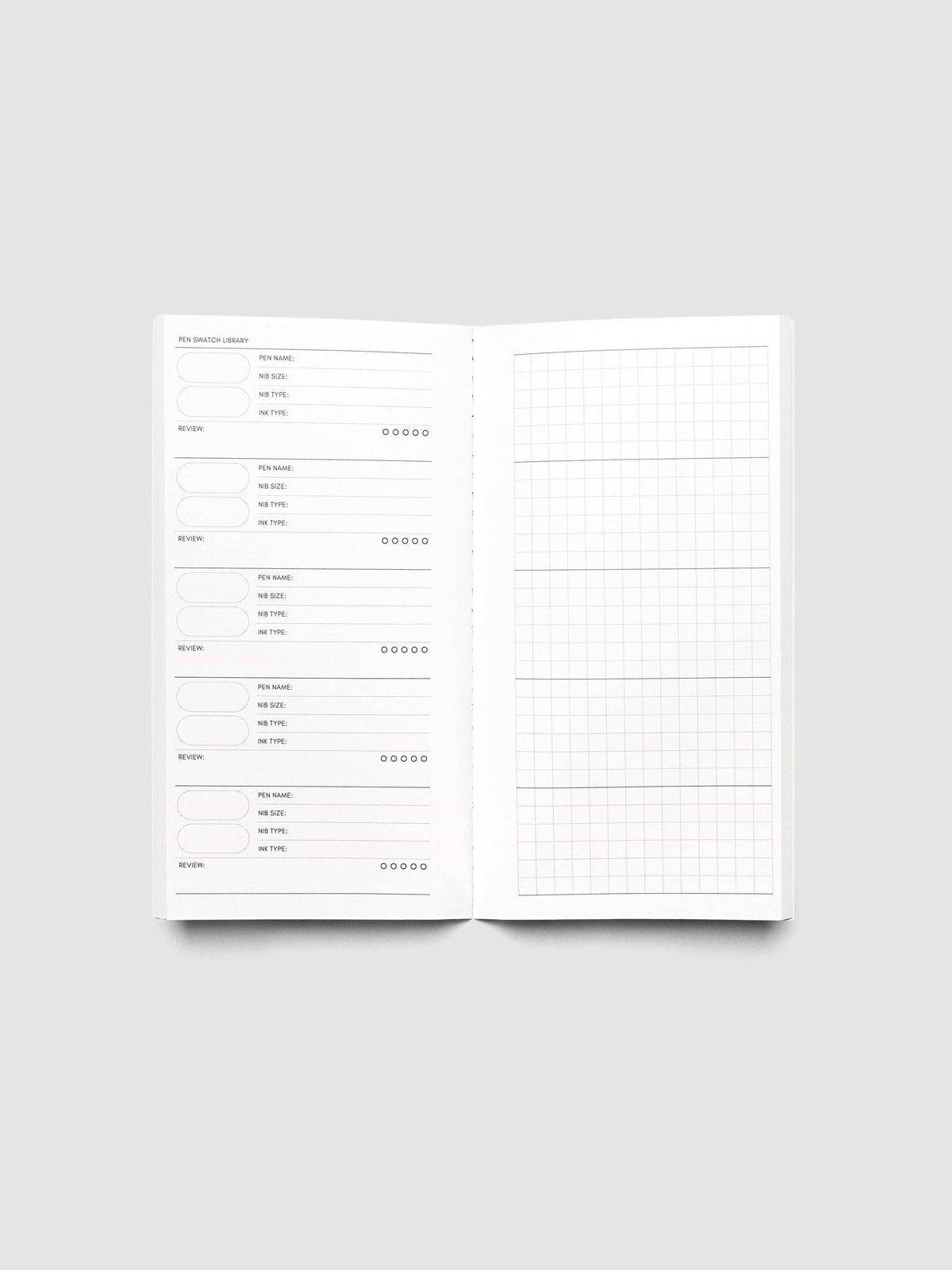 Travel Notebook | Pocket Plus: Lined Notes | Ash