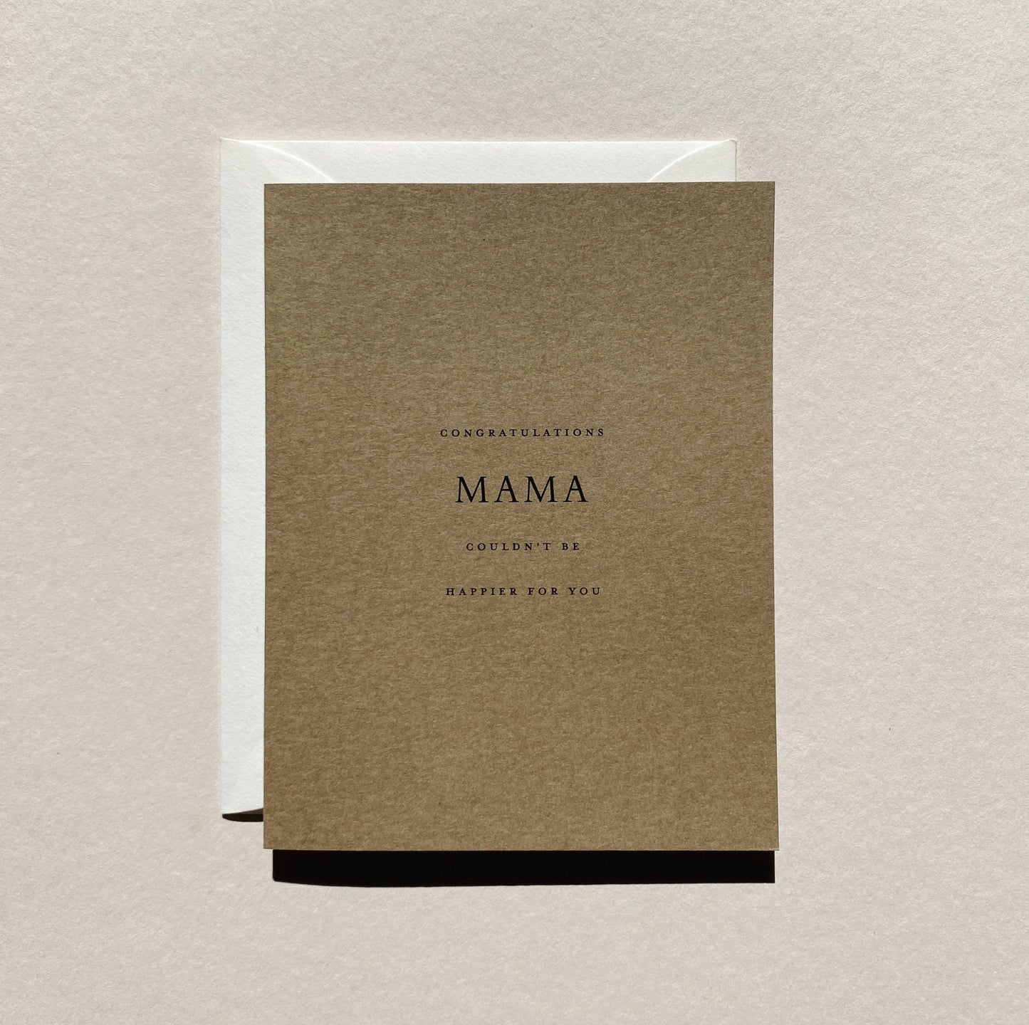 Mama No. 14: Stone / Single Card