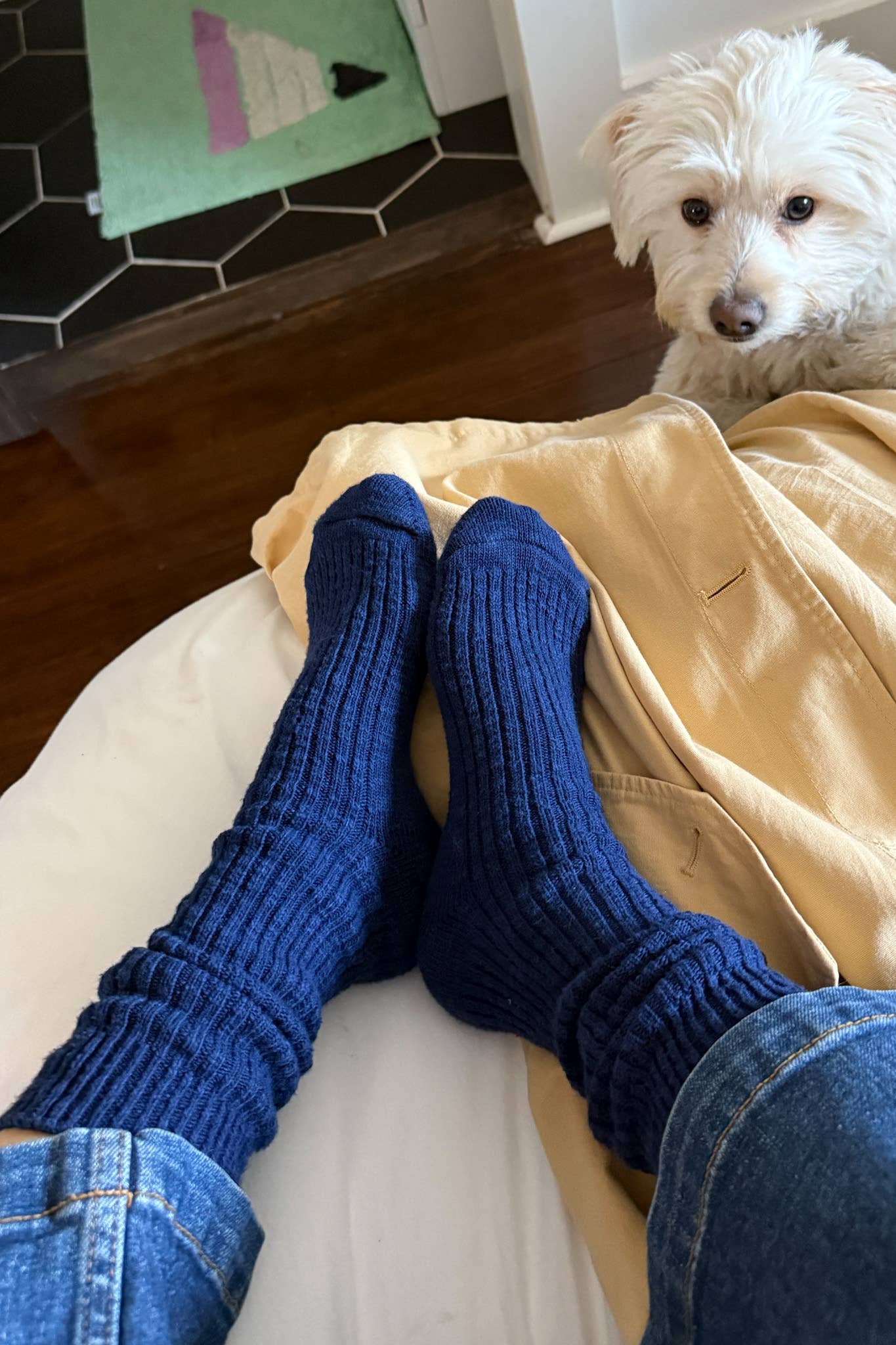 Cottage Socks: Oatmeal