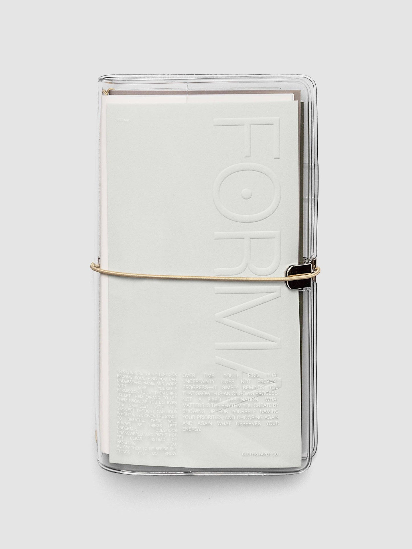 FORMA Travel Notebook Set | A5 Slim