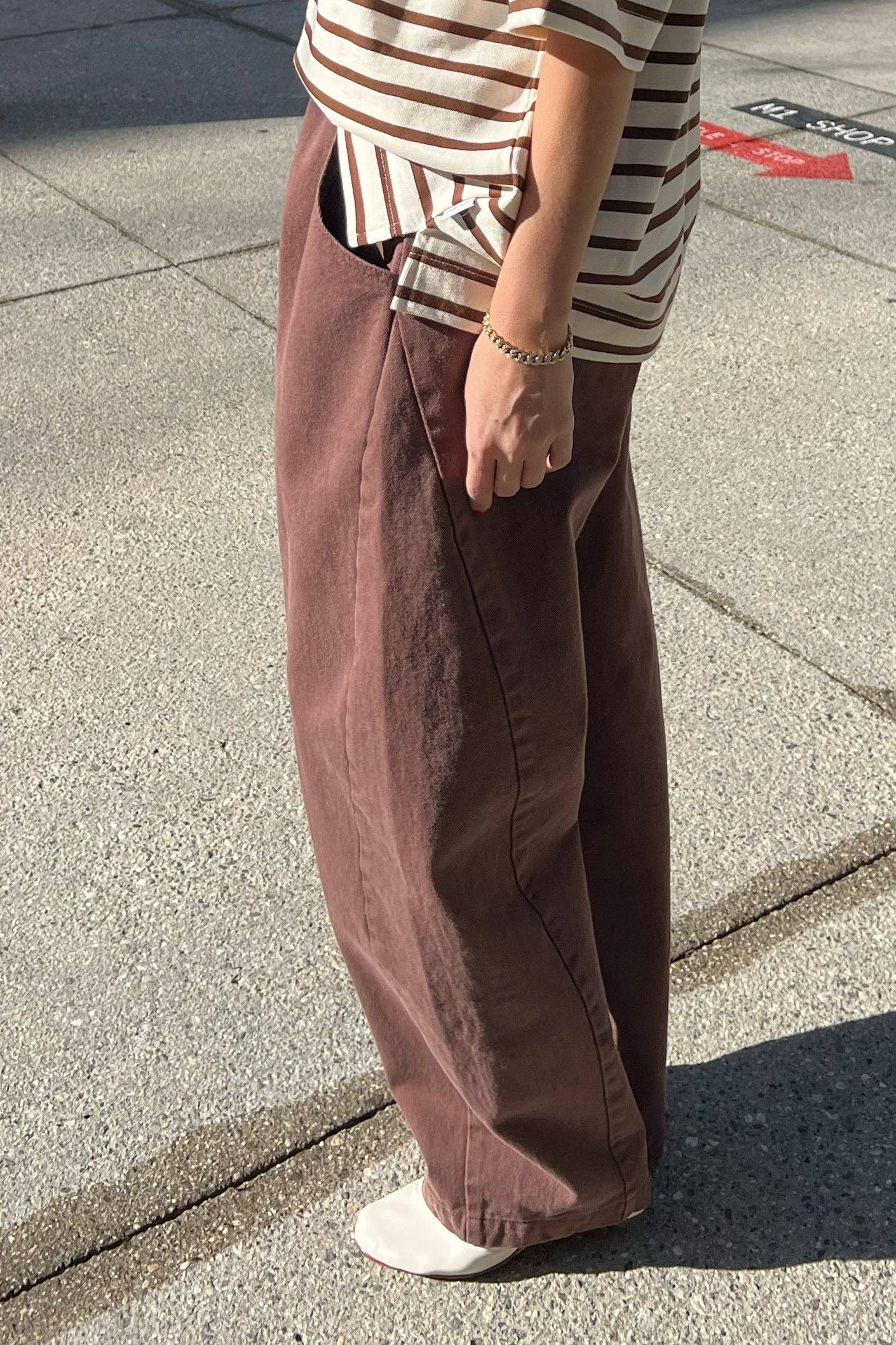 Long Arc Pants AZURE