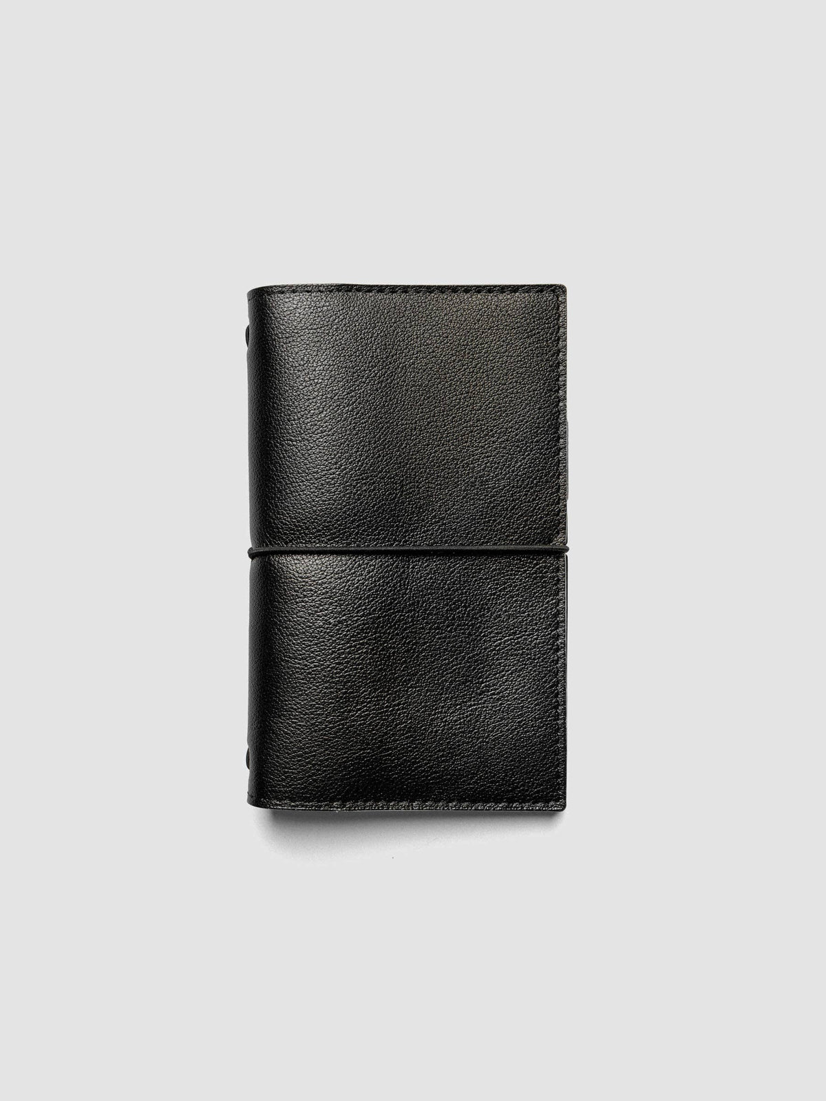 Genuine Leather Travel Notebook Cover | Pocket Plus: Bordeaux