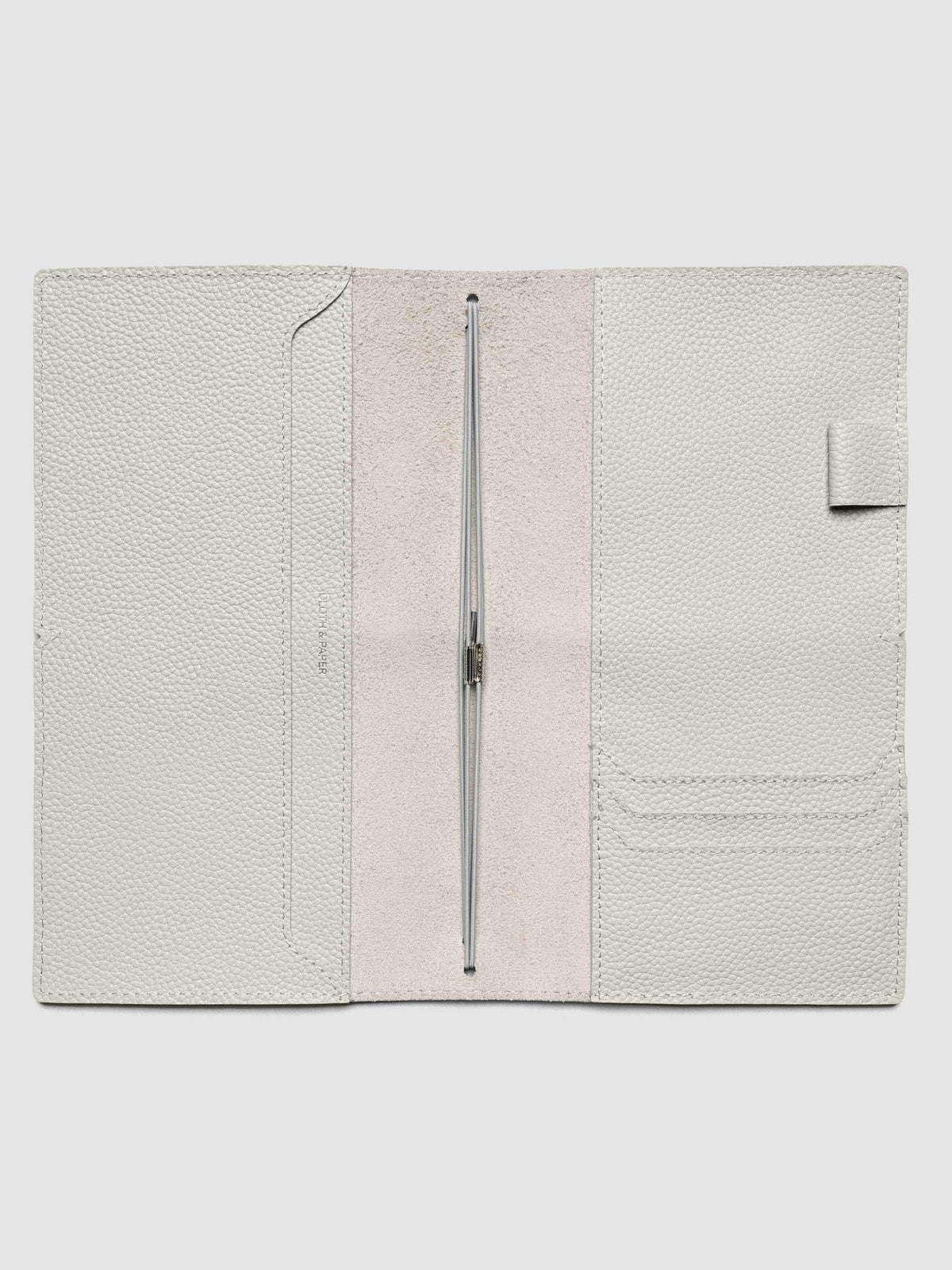 Genuine Leather Travel Notebook Cover | A5 Slim: Bordeaux