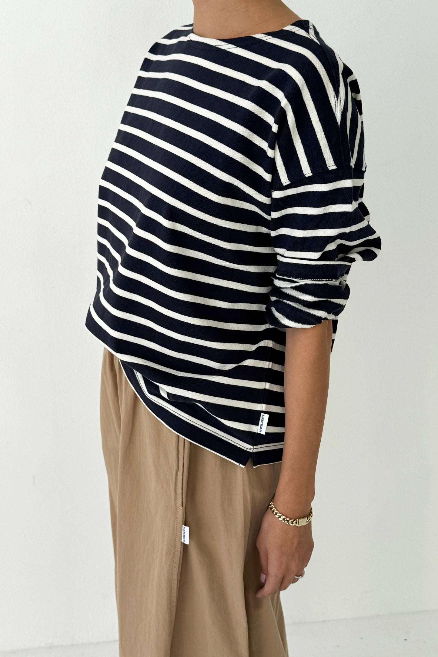Sailor Top COFFEE STRIPE