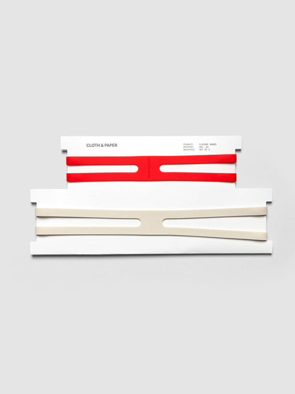 Planner Closure Bands: Rouge & Concrete