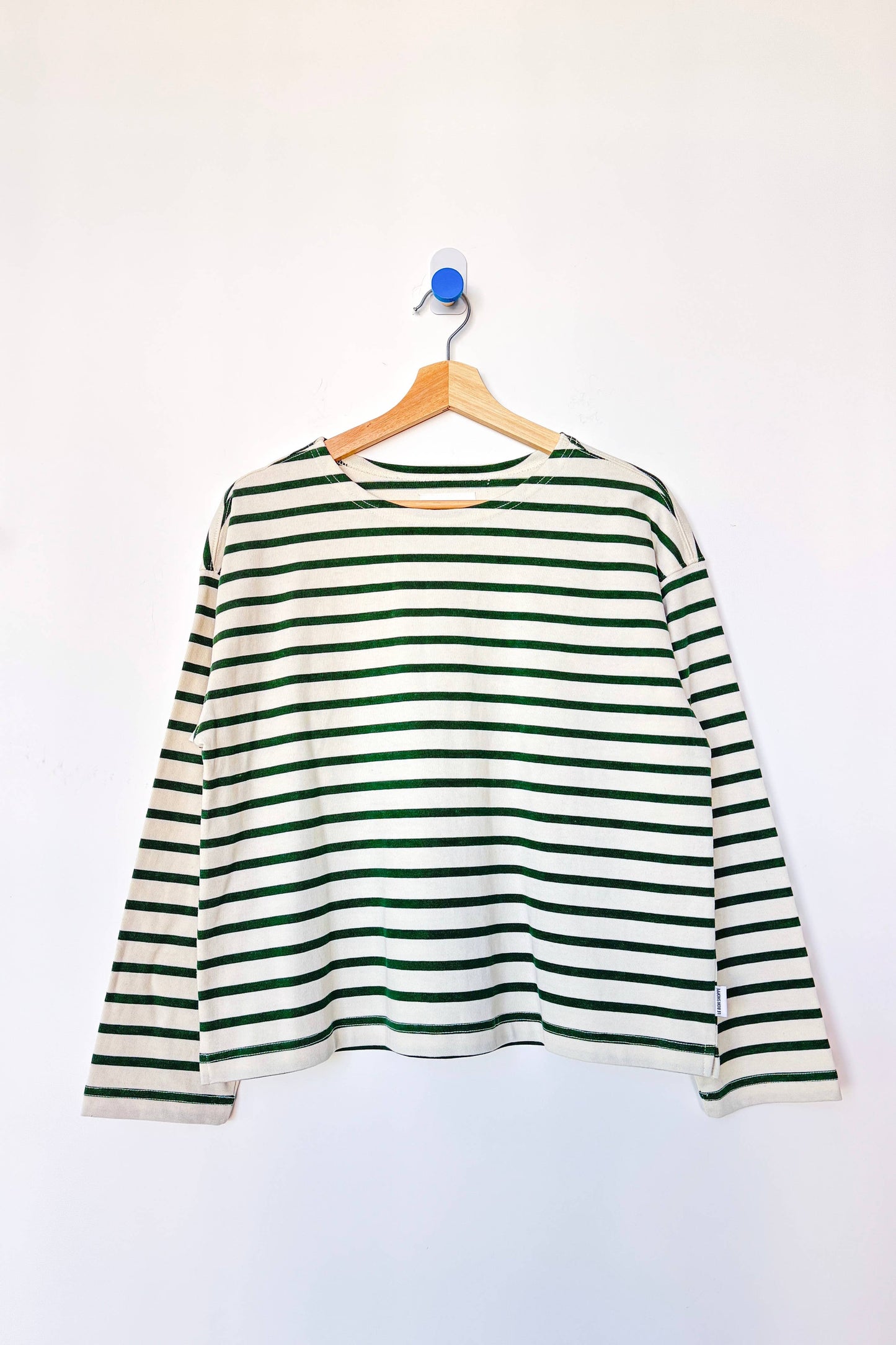 Sailor Top WHITE STRIPE ON NAVY