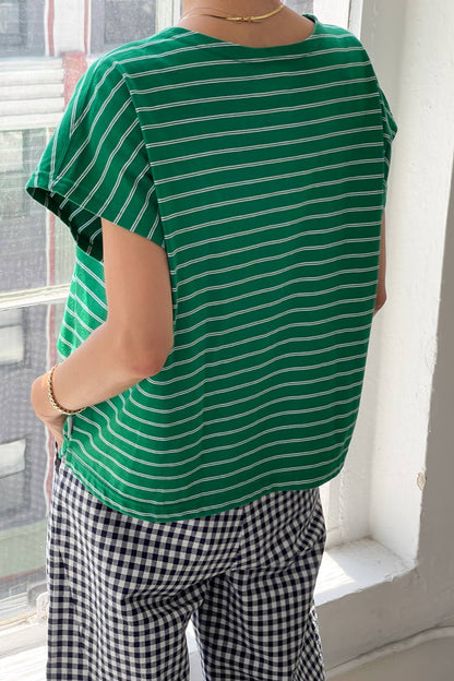 Chérie Tee Green / White