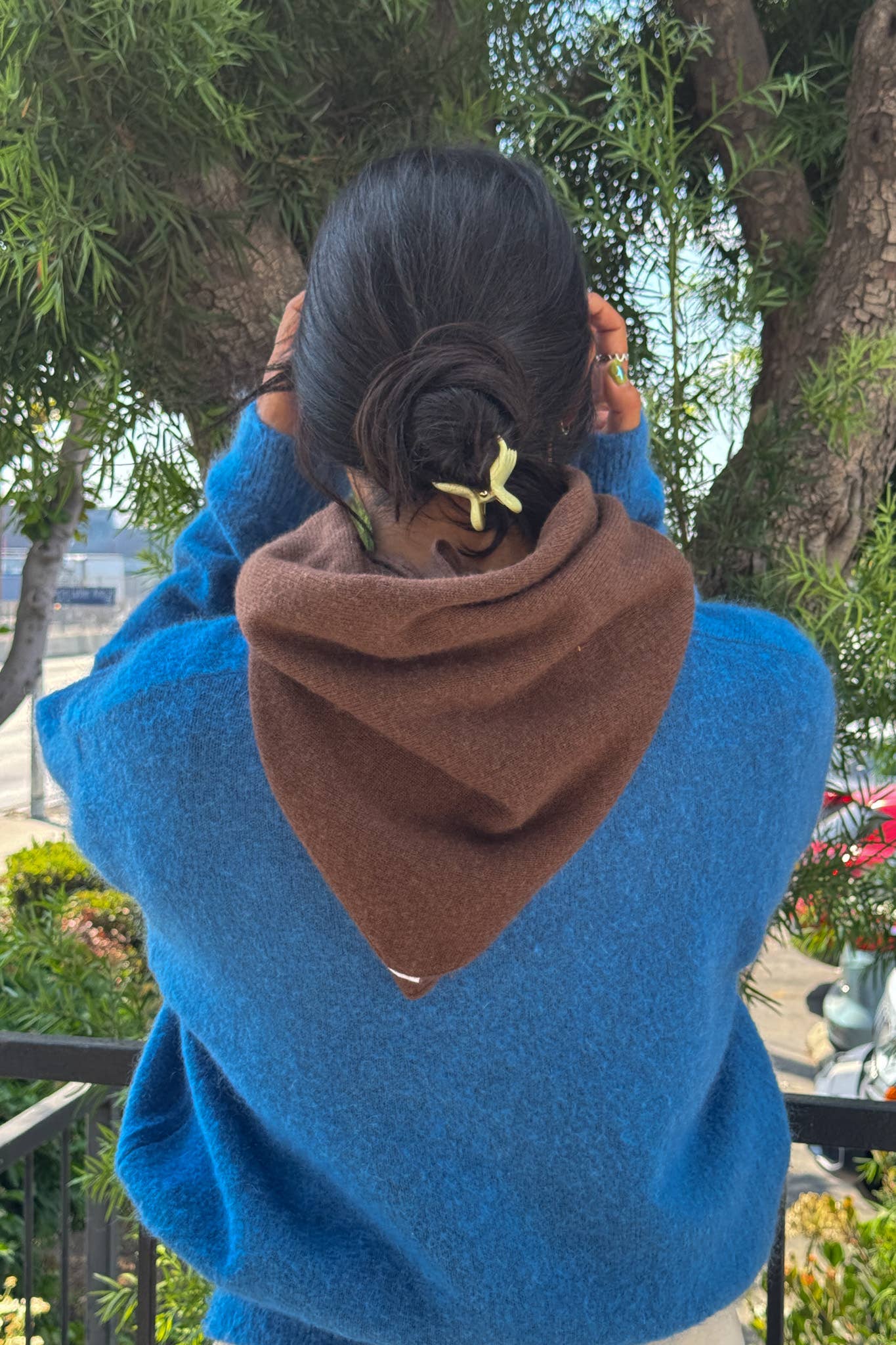 Cashmere Shawl  KELLY GREEN