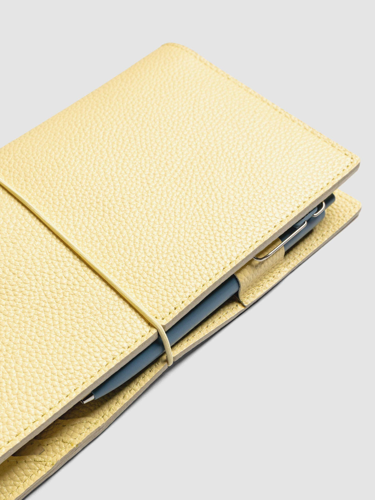 Genuine Leather Travel Notebook Cover | A5 Slim: Bordeaux