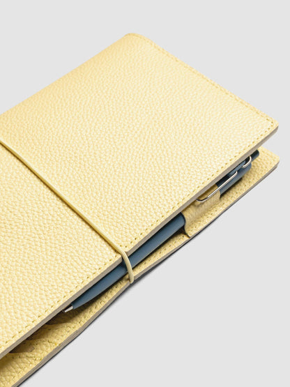 Genuine Leather Travel Notebook Cover | A5 Slim: Bordeaux