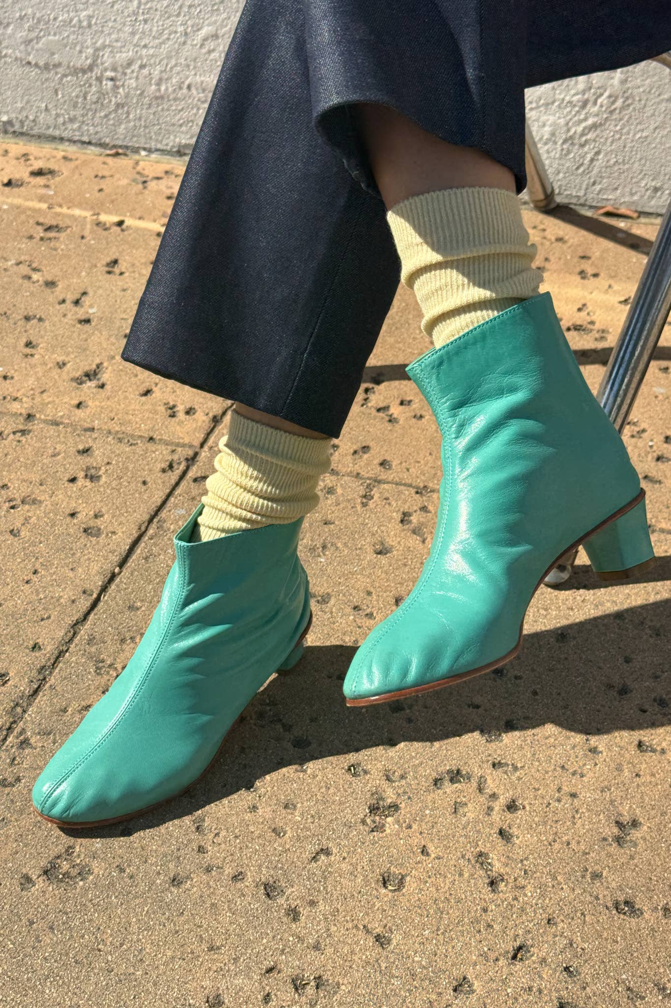 Trouser Socks: Deep Green