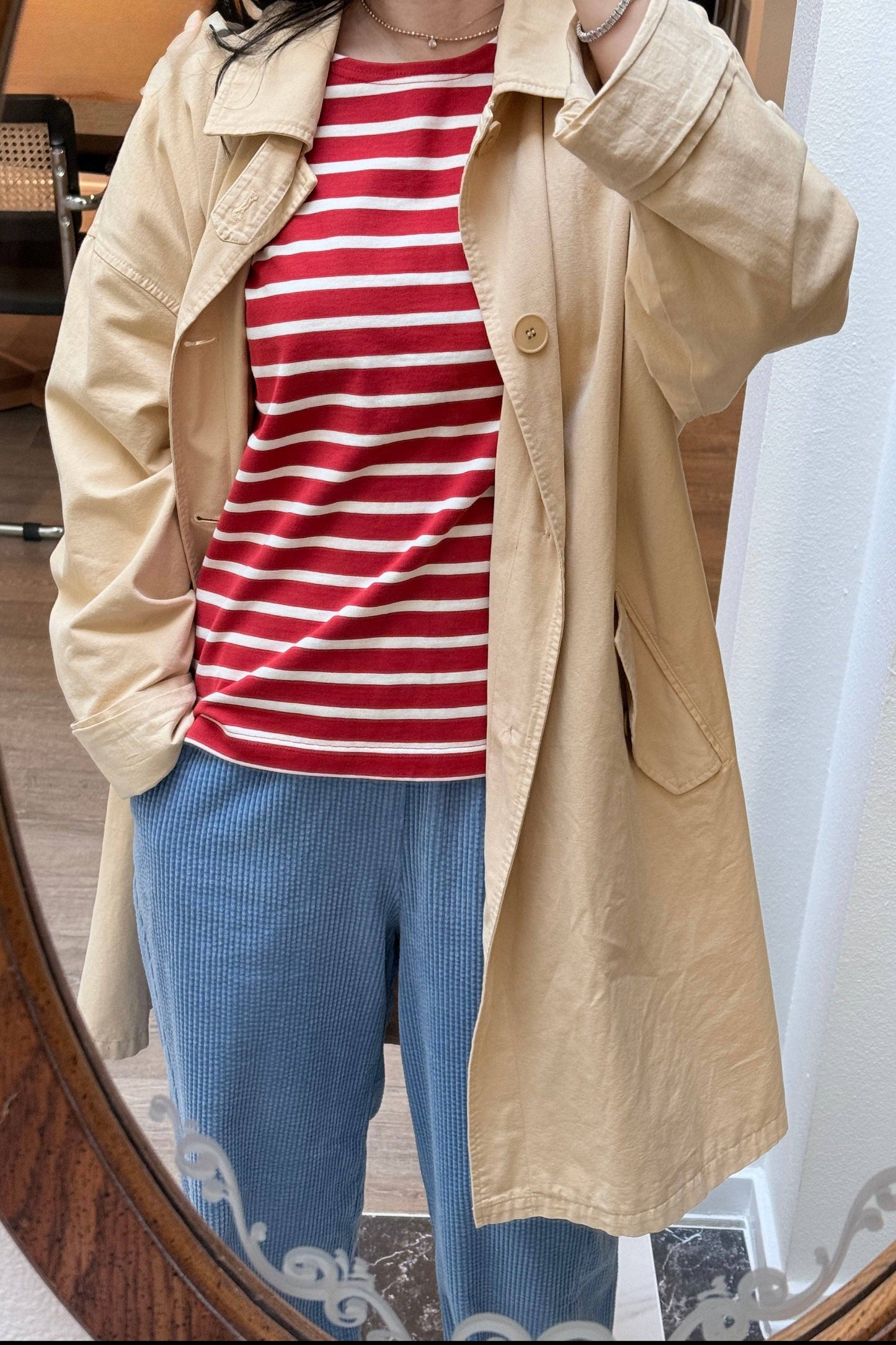 Sailor Top PINE STRIPE