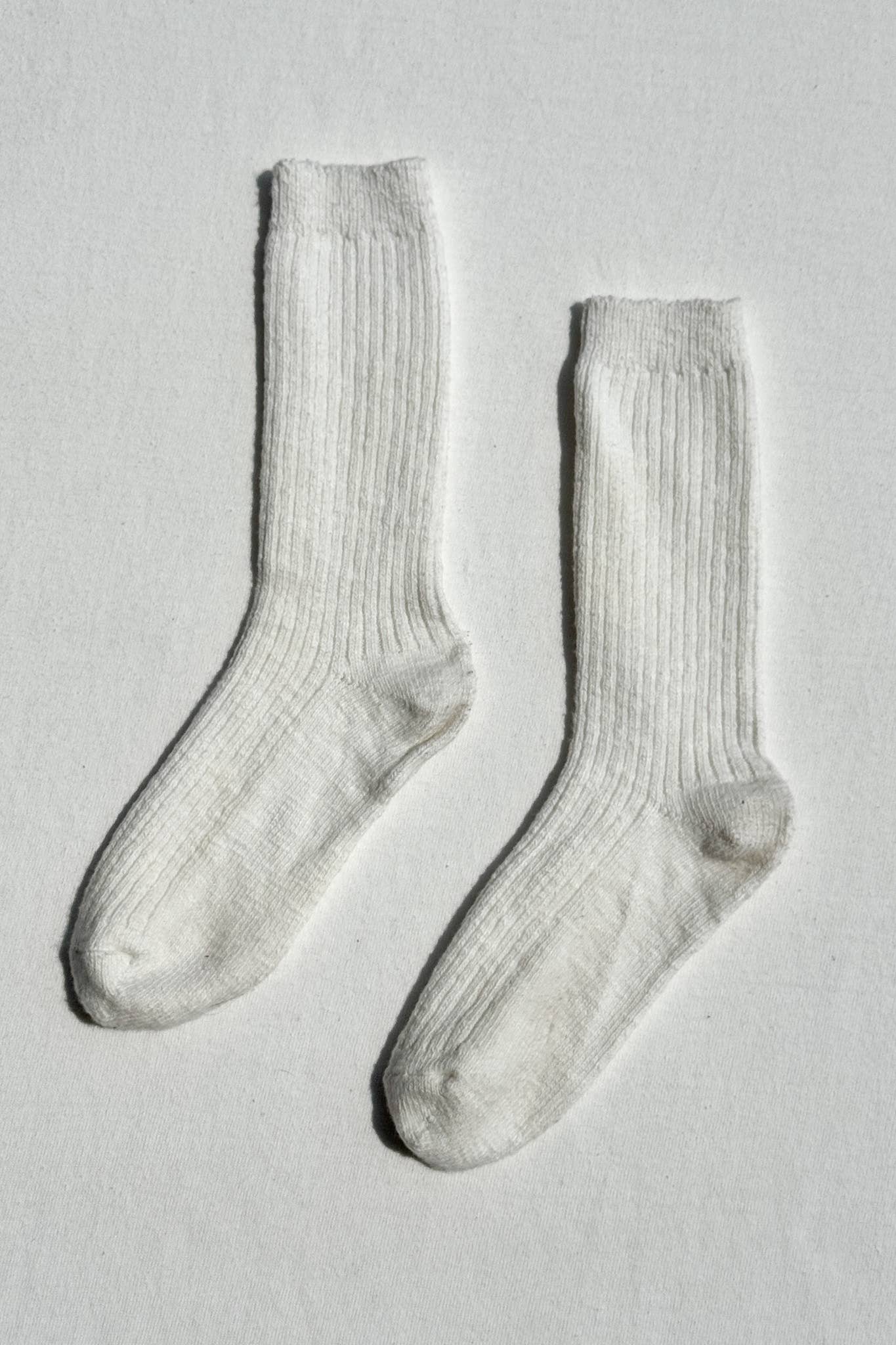 Cottage Socks: Oatmeal