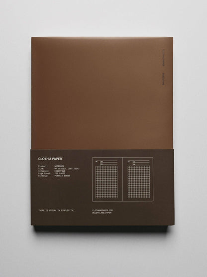 Perfect Bound Notebook | HP Classic: 30 Minute Time Block | Bordeaux