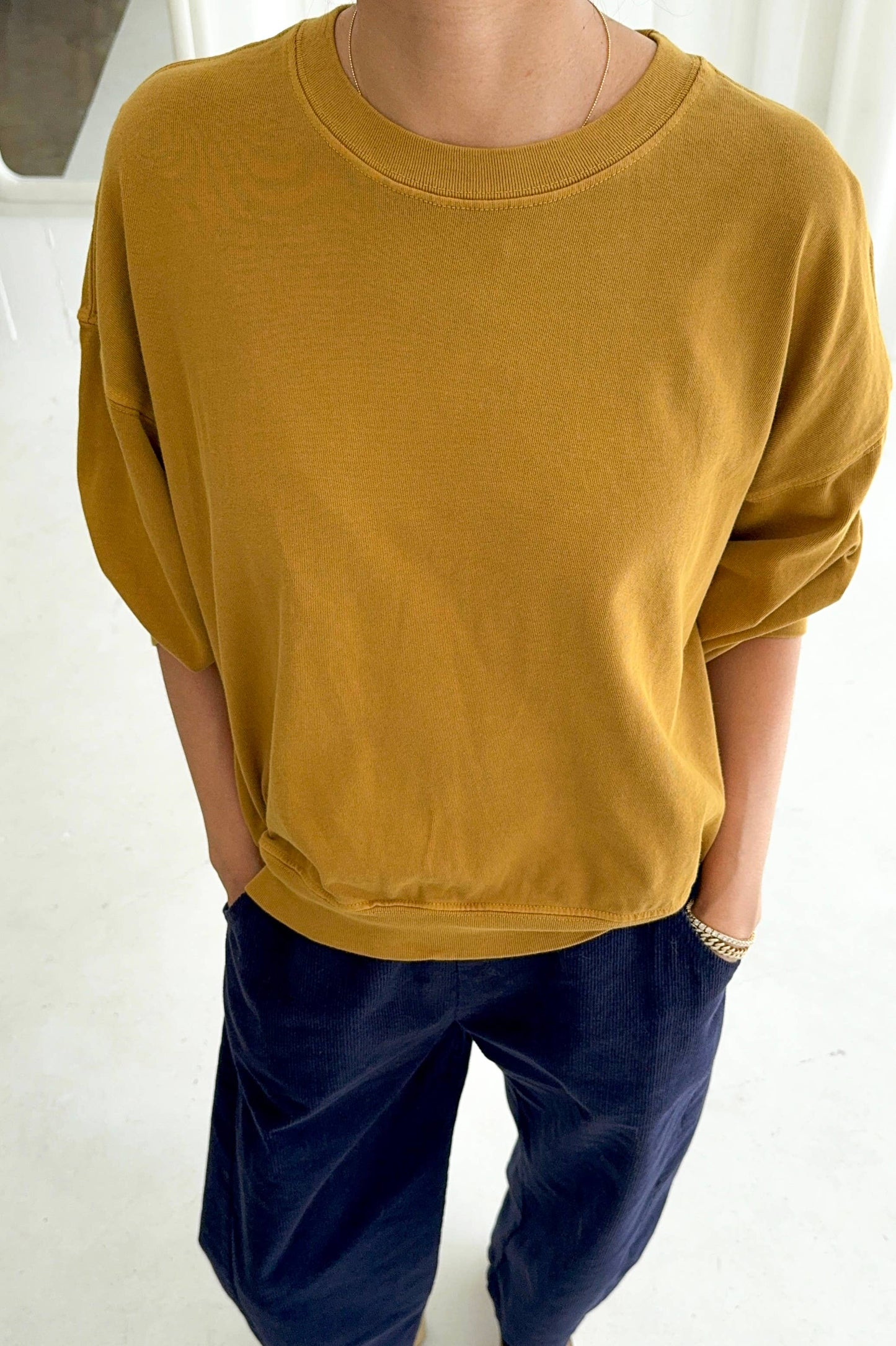 Cali Jersey Sweatshirt Black