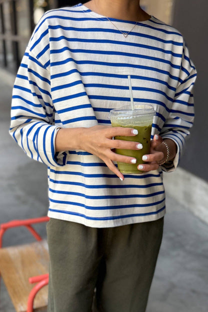 Sailor Top PINE STRIPE